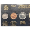Image 2 : 1867 Canada Centennial Year Coins 80% Silver 43g 