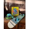Image 1 : Maple Skateboard Captain America Metal Sign & A Beat Up Mystery Machine Van