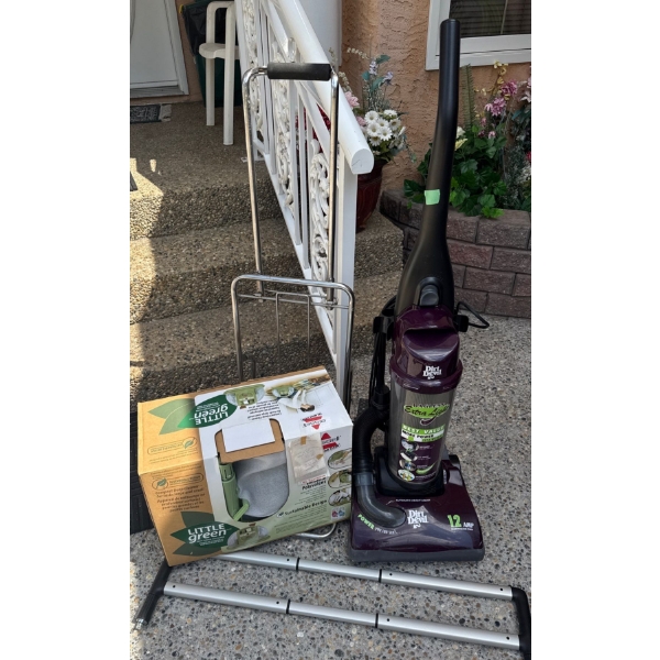 Fabulous Floor Care - Lil Green Machine w/ Dirt Devil Upright Vacuum & More