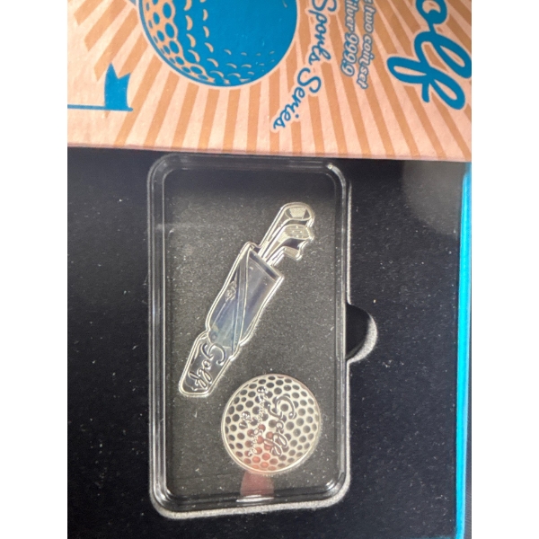 Heritage Sports Series: Golf - Fine Silver 2-Coin Set