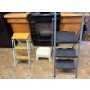 Image 1 : Step Ladders with 3 Different Sizes One Is A 80'S Retro Yellow Retro Colour 