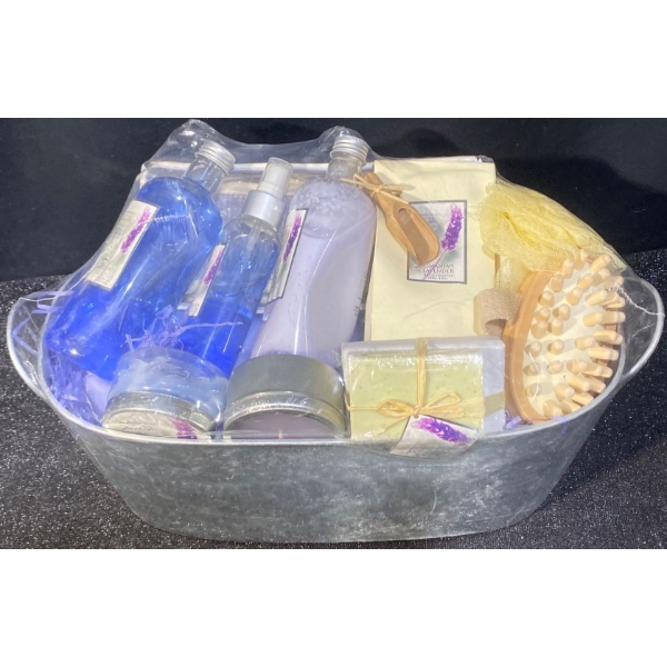 Lavender Bath Works Gift Basket