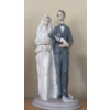 Image 4 : LLadro Figurines: Violin Man Bell 9.5 T, Wedding Couple 5 W, 3.5 D, 9.5 T  