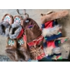 Moccasins X4 Pairs, Longest 9, Others Smaller 