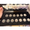 Image 3 : 2018 $3 Thirteen Teachings from Grandmother Moon - Pure Silver Coloured 13 Coin Set