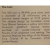Image 4 : 2024 $20 American Goldfinch Fine Silver Coin 31.39 Grams