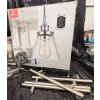 Image 7 : Home Makers Lot With Drawer Pulls, Pendant Light Fixture, Corner Shower Shelf, and More