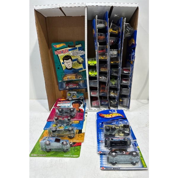 Collection of Hot Wheels (2001) and Star Trek x Hot Wheels Collaboration, all unopened