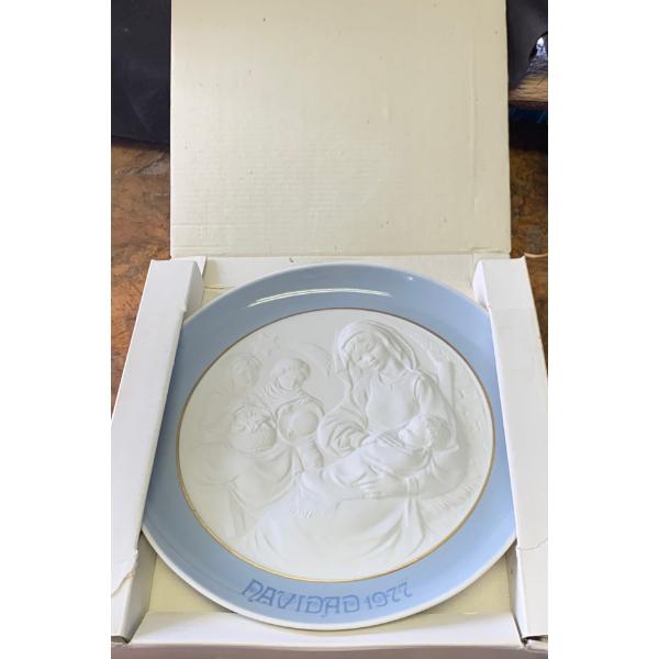 LLADRO Porcelain Plate - Navidad 1977 6T