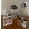 Image 1 : Antique Spice Shakers - Salt Pepper Sugar & more