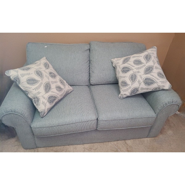 2 Seater Sofa w/ Accent Cushions 66W, 38 D, 30 T
