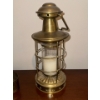 Image 4 : Antique Brass Lantern 16"Tall w/ Assorted Wall Hangers & Decor 
