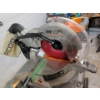 Image 2 : RIGID 12" Dual Bevel Sliding Mitre Saw Mounted On Portable Stand - Adjustable Dimensions 