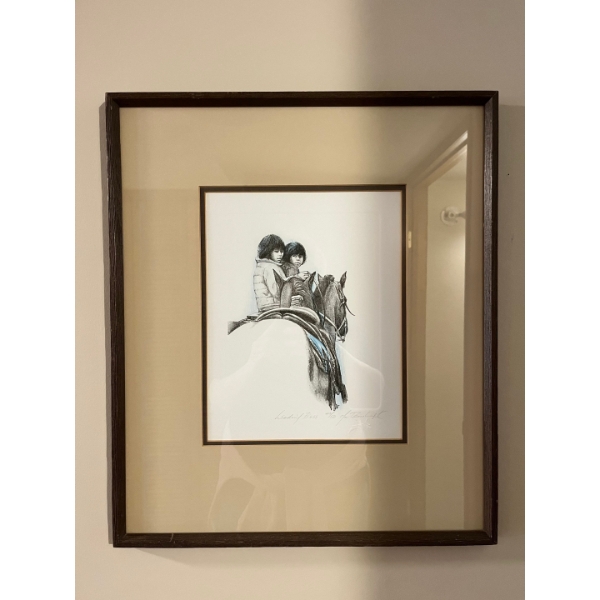 “Healing Bliss” limited edition 42/50 with authentic certificate. artist Olga Tomlinson 1979
