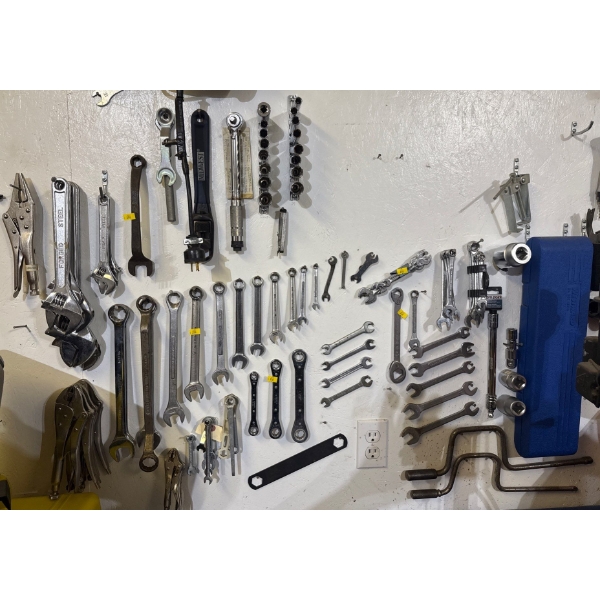 Socket Collection - Ratchets Wrenchs Vice Grips Cresent Wrenchs & More 