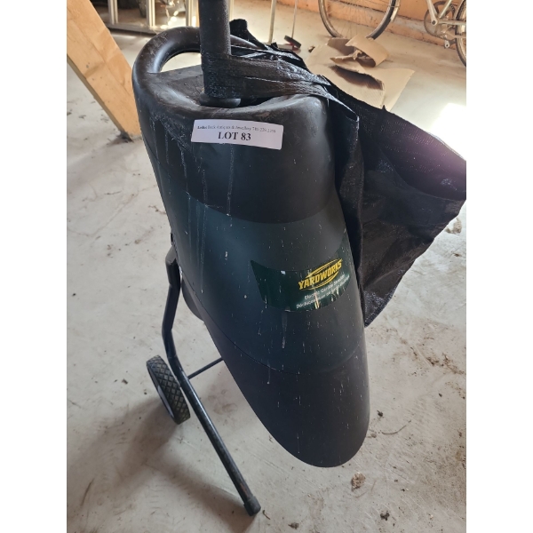 Yardworks Electric Garden Shredder Model 60-3870-6