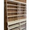 Image 6 : Antique store display shelf 153”L, 17”W, 92”T buyer must be able to disassemble and remove themselve