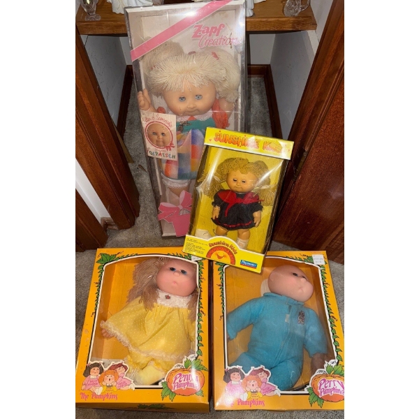 NEW Assorted Vintage Baby Dolls 18T Inspired By Cabbage Patch Kids 