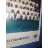 Image 3 : Blue Jays 1992 World Champions Photo w/2 Autographs, Incl: Pat Borders, 14.5 X 12 Framed Under Glass