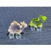 Image 2 : Swarovski Crystal Rolling Frog and Snail