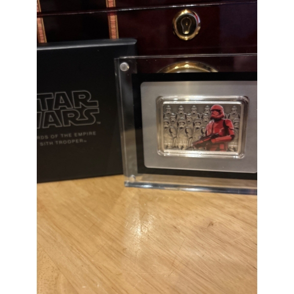 2021 $2 Star Wars Guards of the Empire Sith Trooper 1 Oz 999 Fine Silver Coin (Limited Edition)