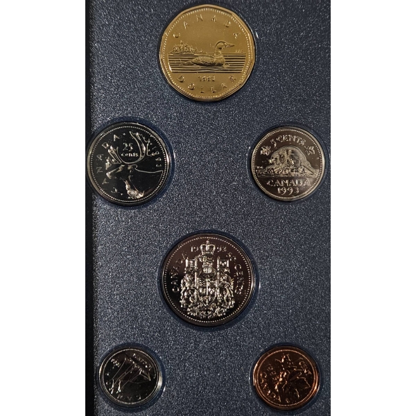 1993 Specimen Set - Loon (Royal Canadian Mint)