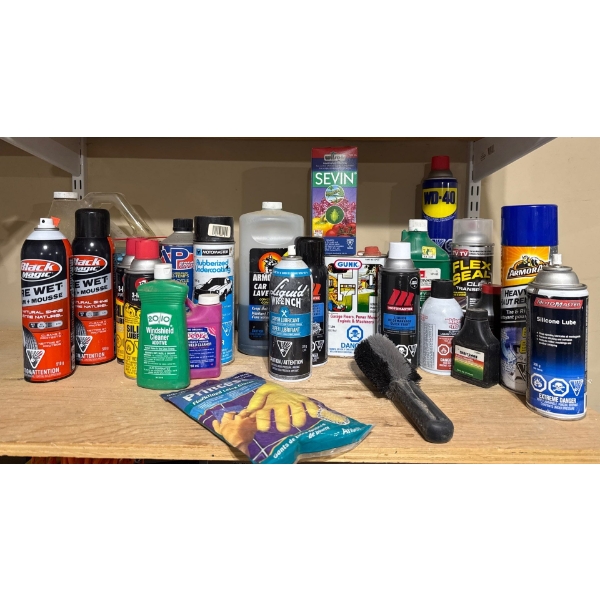 Shop Staples - Heavy Duty Tire Cleaner WD40 SEVIN Flex Seal & more