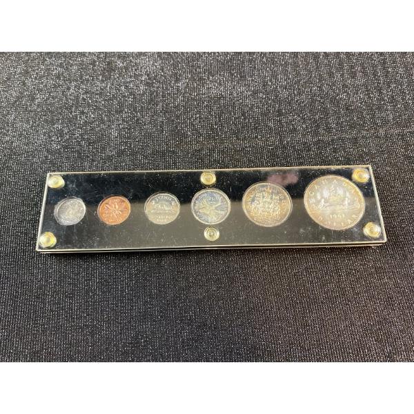 1961 Canadian Mint Coin Set 