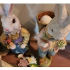 Image 7 : Resin Garden Decor: Boy w/ Basket 16 T, Tallest Bunny w/ Basket 17 T and More!