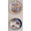 Image 1 : North American Oldest Knowles Plate No:568B "God Bless Teddy" & "Teddy Says His Prayers"