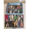 Image 4 : Original Kenner Star Wars Mini Action Figure Collectors Case w/Vintage Millenium Falcon Model 19L