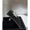 Image 2 : 2ct Round Moissanite in Center with 40 Round Cubic Zirconia in Round Halo in 925 Silver Earrings
