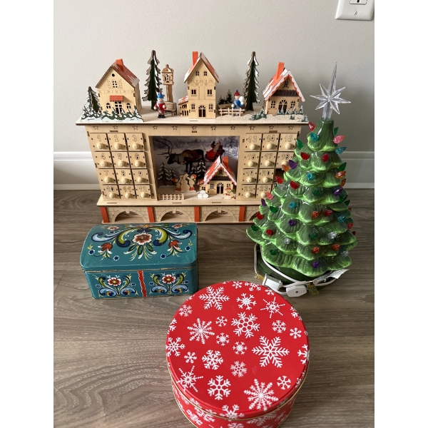 Collection of Christmas Decorative Items