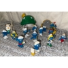 Image 1 : Vintage Smurf Collectors Cartoon Characters w/ Mushroom House