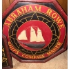 Image 4 : Abraham Rowe Ships Compass Maker 24 X 24 and Empire Shipping 23.5 X 20 Decorative Signs