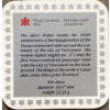 Image 4 : 1986 Canadian Transcontinental Train Arrival 50% Silver 23.33 Grams