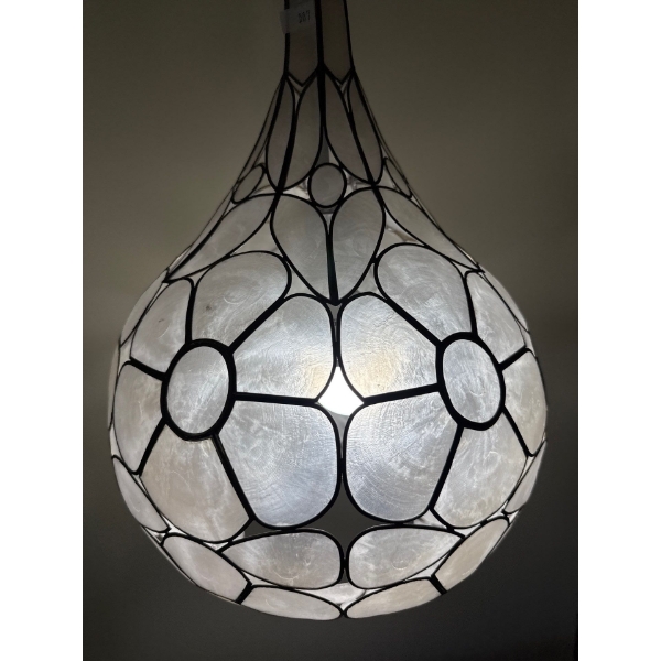 Mid Century Swag Lamp 16T