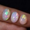 Image 2 : 5.55 ct Certified Fire Opal Gemstone Parcel CAB Cut ($4,162 Appraisal)