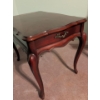 Image 3 : Mahogany French Provincial End Table 26x19x24
