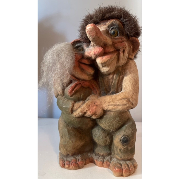 Vintage Norwegian Nyform Troll Lovers 6T