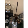 Image 2 : Hand Carved Crystal Paper Weights - Coins Play Boy Desk Decor & More 4T