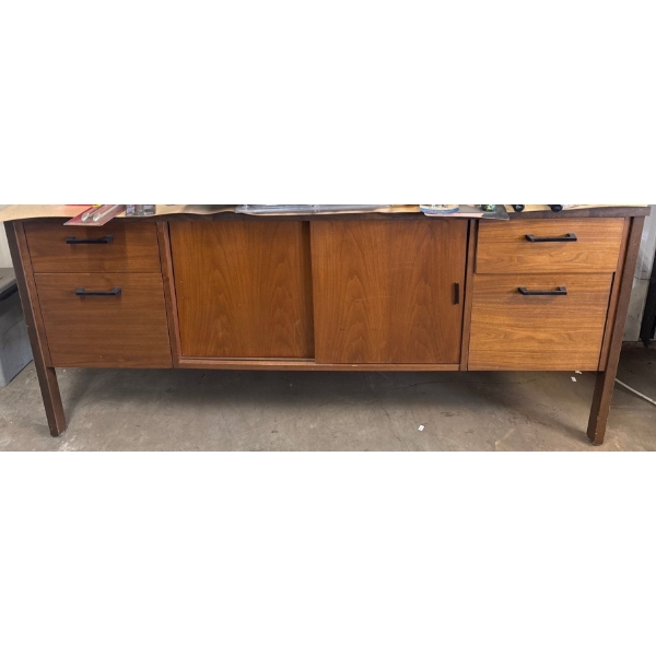Wooden Desk, Contents NOT Included - 66W, 20D, 29T