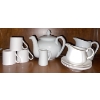 Image 10 : Assorted Asian Themed Vases & All White Teapot Set w/mugs