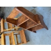 Image 2 : Aluminum 3 Step Ladder, Plant Stands20 w, 23.5 d, 29.5 h & Folding Chair/Ladder 16.5 w, 17 d, 34.5 h