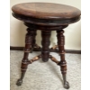 Image 1 : Victorian Claw & Ball Foot Piano Stool