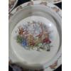 Image 5 : Royal Doulton "Bunnykins" Dinnerware- Largest Plate 8.5" Diameter, Mugs, Bowls