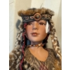 Image 4 : Exquisite Indigenous Beaded Doll  Collectable (29in Tall)
