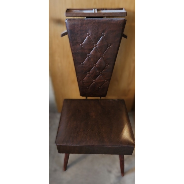 Vintage Valet Chair 18.5 W, 17 D, 41 T 