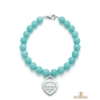 Image 3 : Tiffany & Co. Bead Bracelet 925 Sterling Silver Return to Tiffany Small Heart Tag Charm 