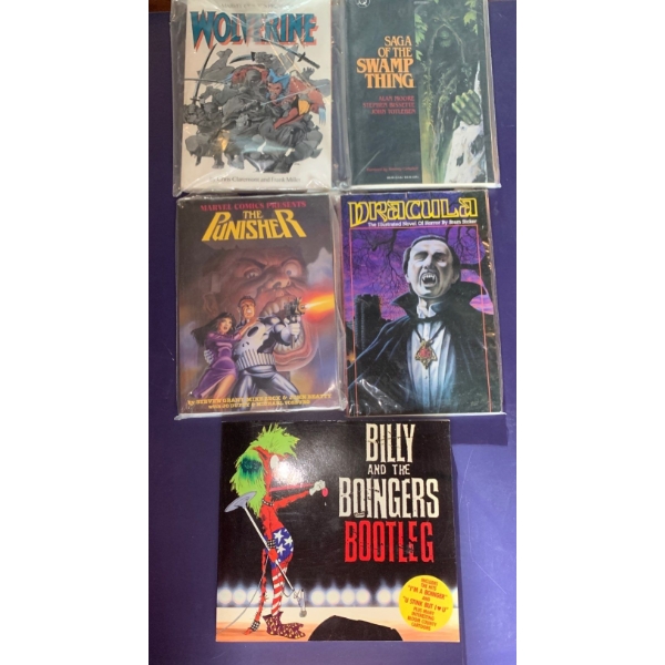 Graphic Novel Collection - Wolverine, The Punisher & More! 